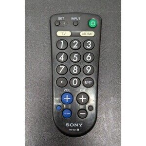 Sony RM-EZ4 2 Device Big Button Universal Remote Control